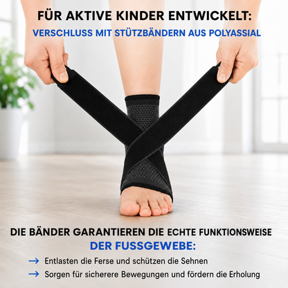 Sooftie ComfortHeel | Stütze bei Fersensch­merzen für junge Sportler