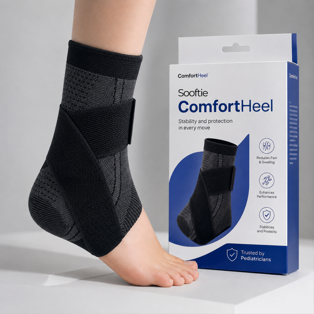Sooftie ComfortHeel | Stütze bei Fersensch­merzen für junge Sportler